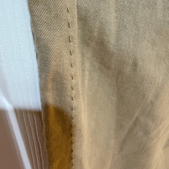 American Eagle Outfitters Tan VTG Y2K Chinos Flare Low Rise Bella Swan - Picture 6 of 11